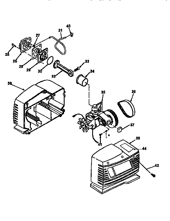 Craftsman 919162080 motor assembly diagram