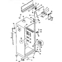 Kenmore 2539366210 cabinet parts diagram
