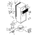 Kenmore 2539366210 unit parts diagram