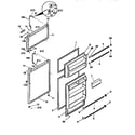 Kenmore 2539366290 doors diagram