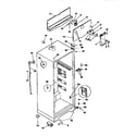Kenmore 2539366290 cabinet parts diagram