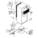 Kenmore 2539366290 unit parts diagram