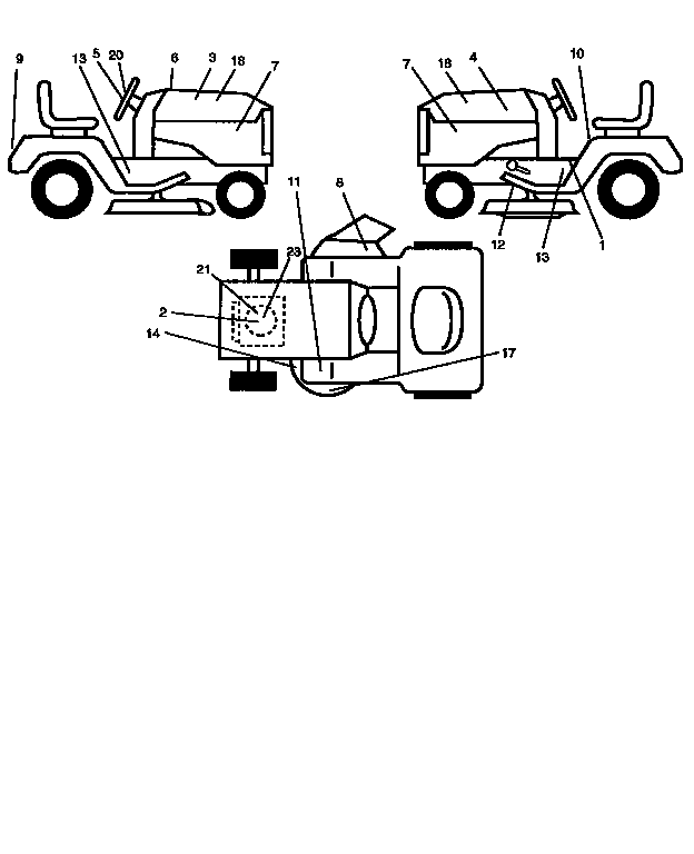 Craftsman 917256545 decals diagram