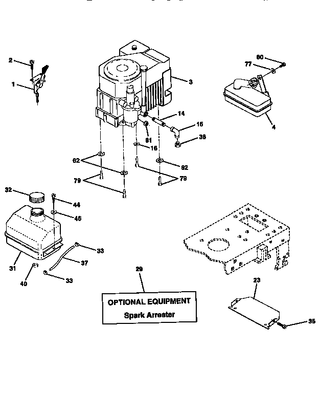Craftsman 917256545 engine diagram