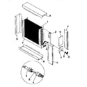 ICP H60PSA1 functional replacement parts diagram