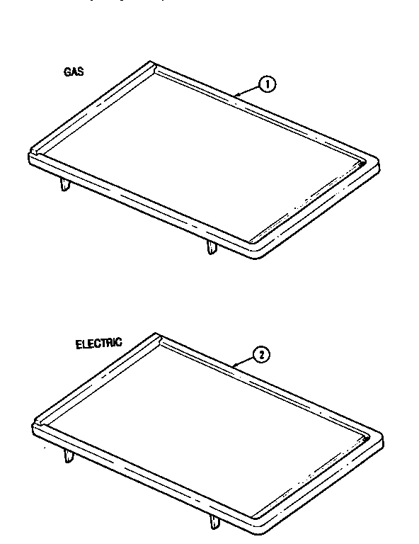 Jenn-Air AG302 griddle diagram
