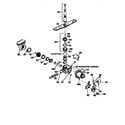 Kenmore 3631444194 motor pump mechanism diagram