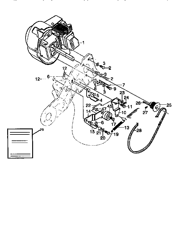 Craftsman 536884550 engine diagram