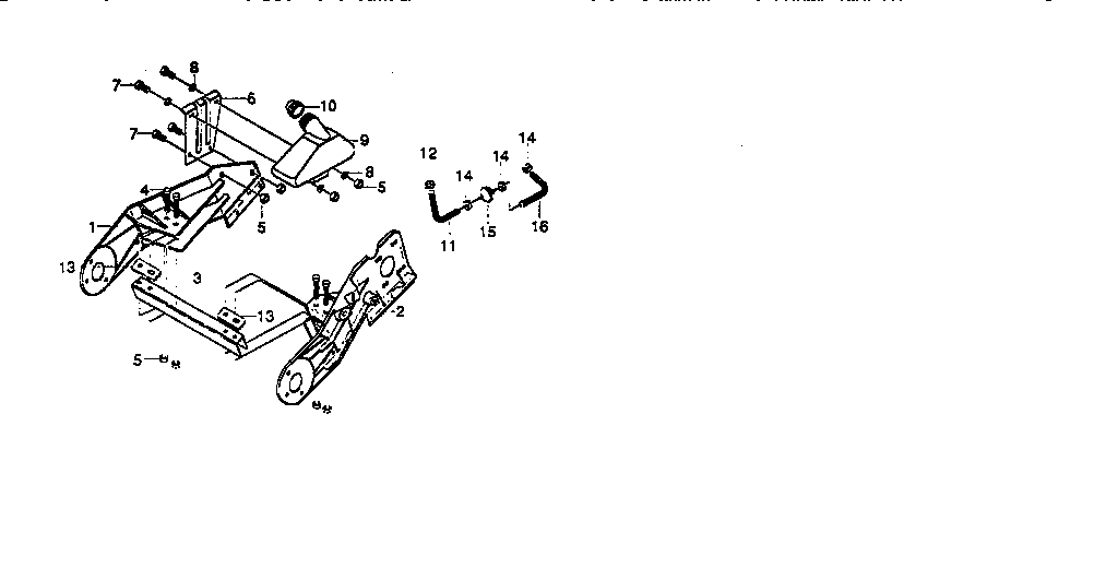 Craftsman 536884550 frame components diagram
