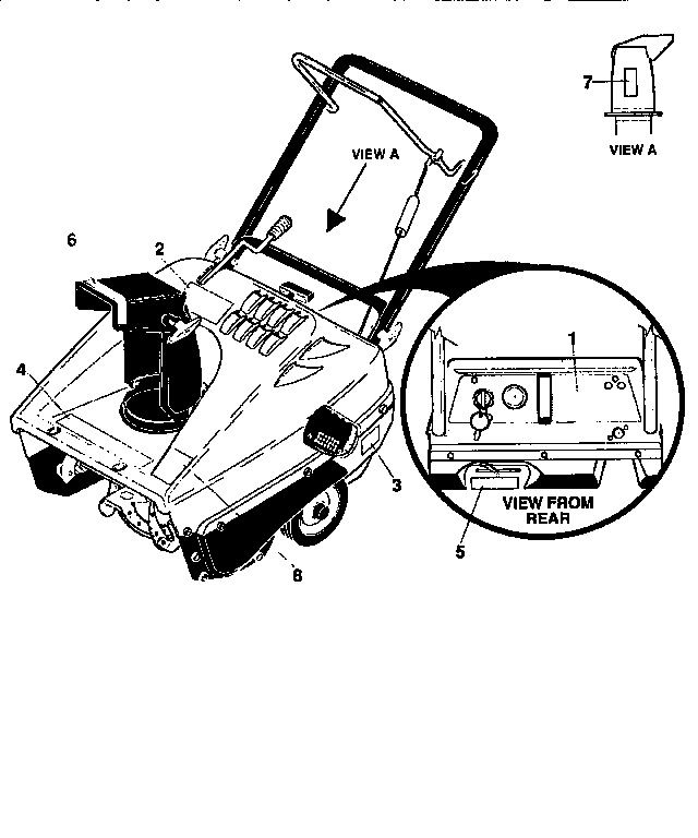 Craftsman 536884550 decals diagram