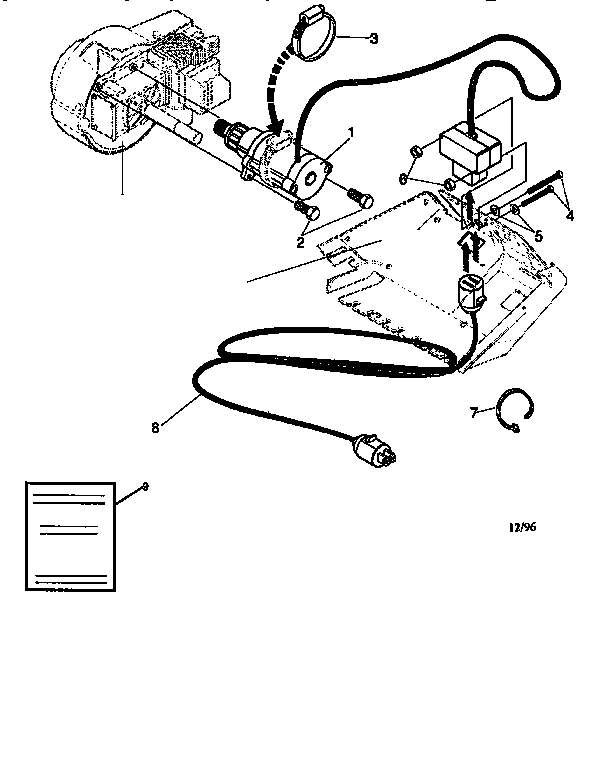 Craftsman 536884570 electric starter diagram