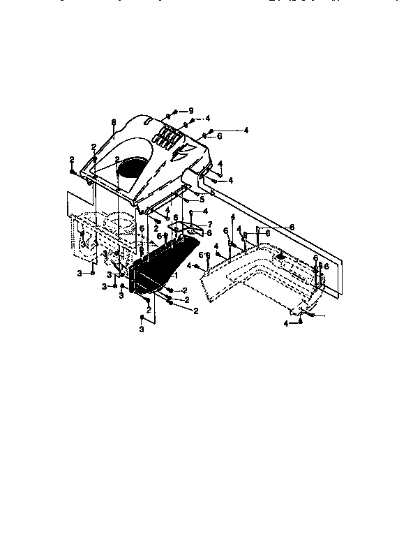 Craftsman 536884570 belt cover diagram