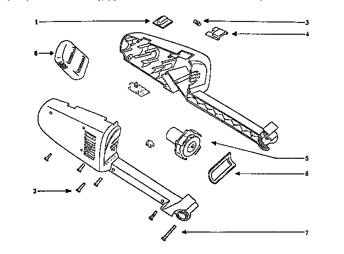 Eureka 93BMK unit parts diagram