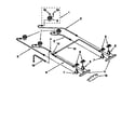 KitchenAid KGRT507BBL3 cooktop burner diagram