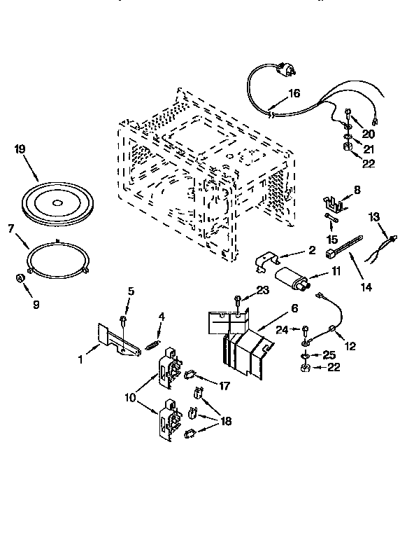 Whirlpool MT7078XDQ0 interior diagram