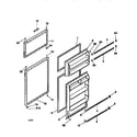 Kenmore 2539366013 doors diagram