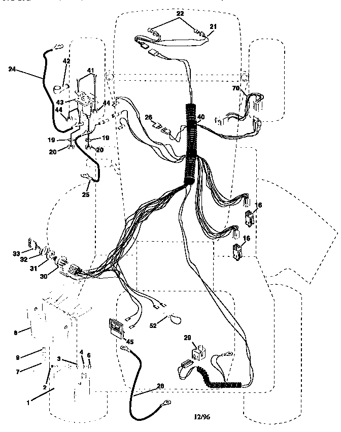 Craftsman 917258550 electrical diagram