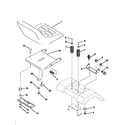 Craftsman 917258550 seat assembly diagram