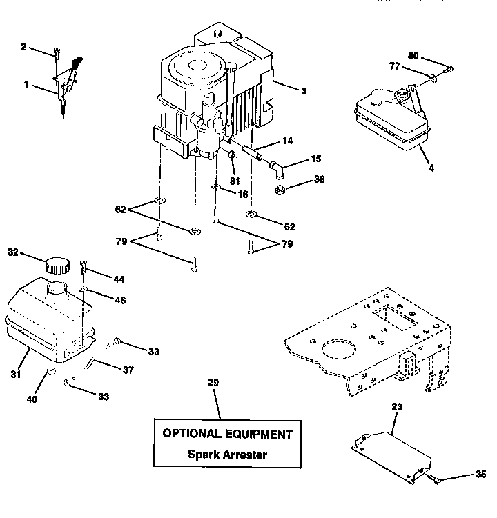 Craftsman 917258550 engine diagram