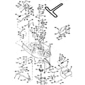 Craftsman 917258550 mower deck diagram