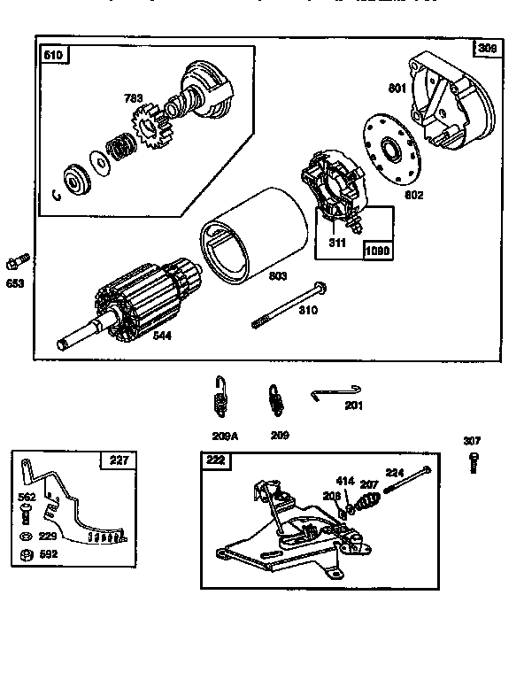 Craftsman 917258271 engine (71,500) 42e707-1831-a1 diagram
