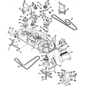 Craftsman 917258860 mower deck diagram