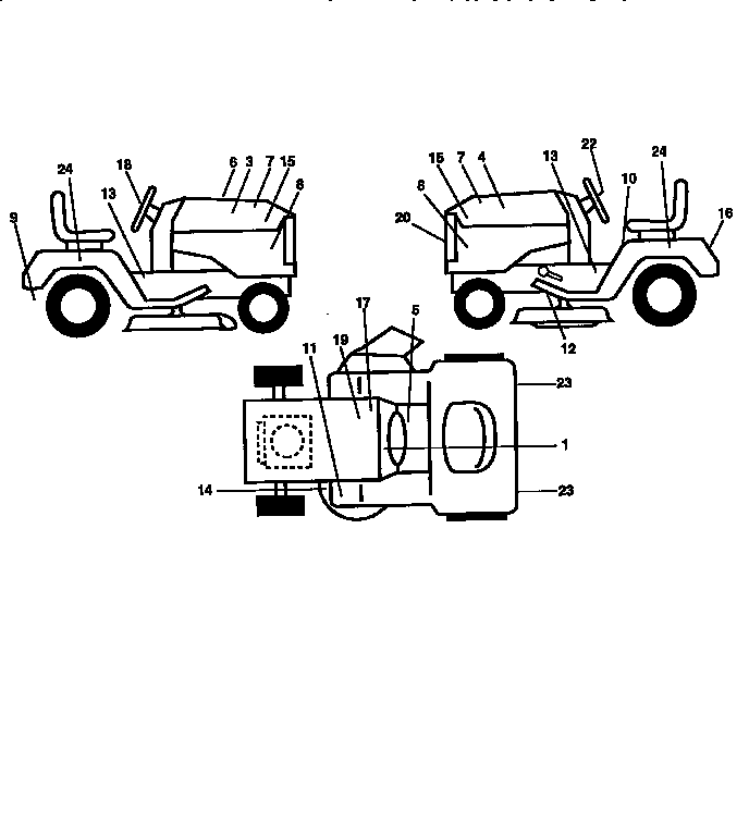 Craftsman 917258910 decals diagram