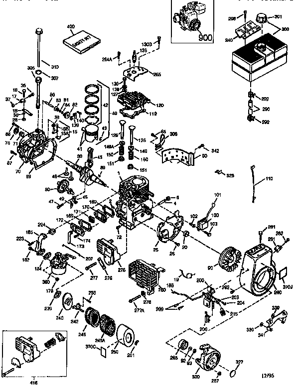 Craftsman 247775860 engine (71/143) 143.978005 diagram