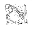 Kenmore 11632766690C hose and attachment diagram