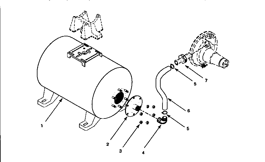 Craftsman 390252155 tank only diagram