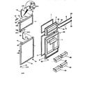 Kenmore 2539366402 doors diagram