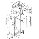 Frigidaire FRT18NNCW3 cabinet diagram