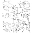 Craftsman 917258070 chassis and enclosures diagram