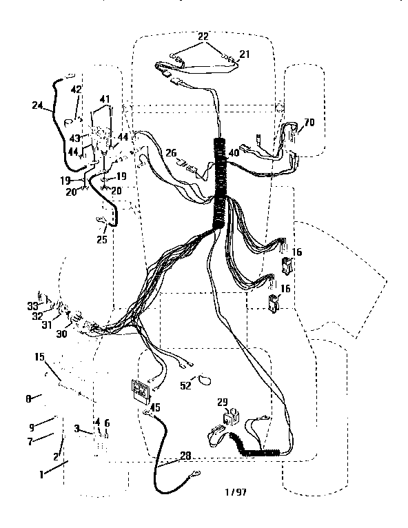 Craftsman 917258100 electrical diagram