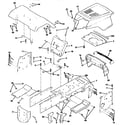 Craftsman 917258110 chassis and enclosures diagram