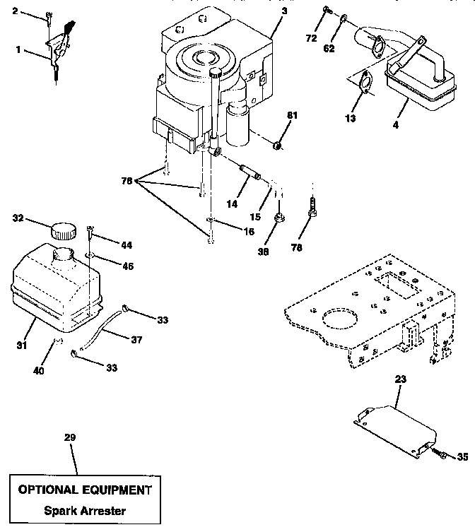 Craftsman 917258110 engine diagram