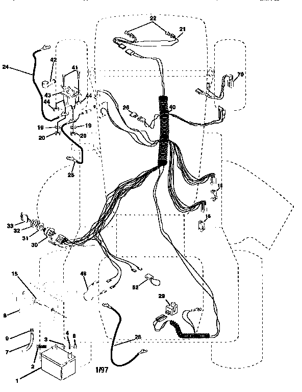 Craftsman 917258050 electrical diagram
