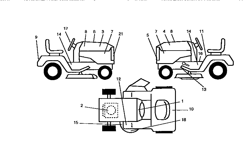 Craftsman 917258050 decals diagram