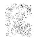 Craftsman 917259000 chassis and enclosures diagram