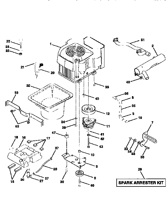 Craftsman 917259000 engine diagram