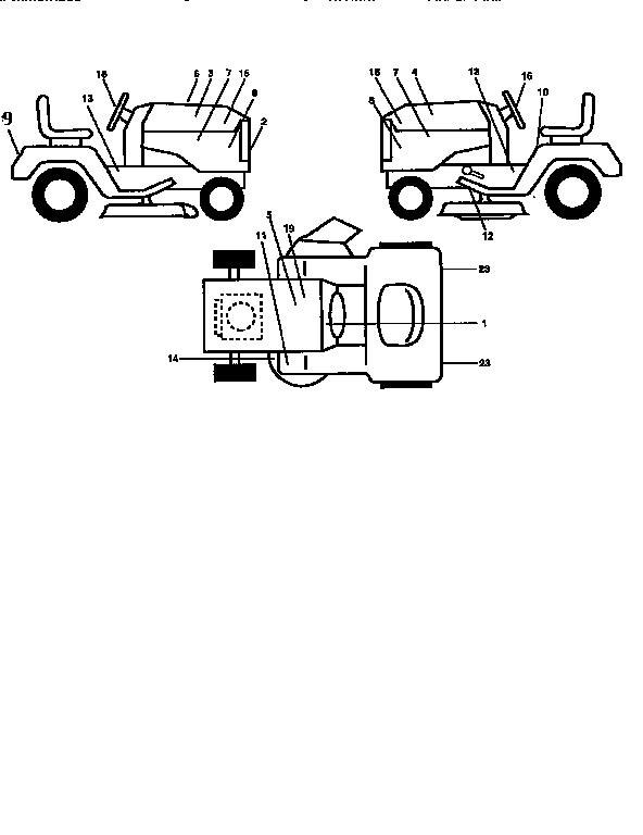 Craftsman 917259000 decals diagram