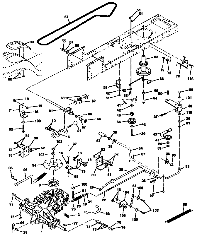 Craftsman 917258270 drive diagram