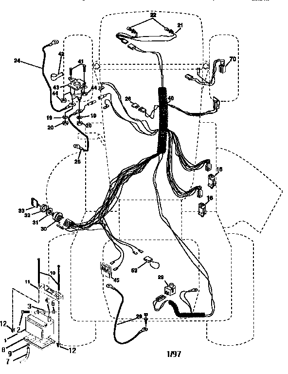 Craftsman 917258260 electrical diagram