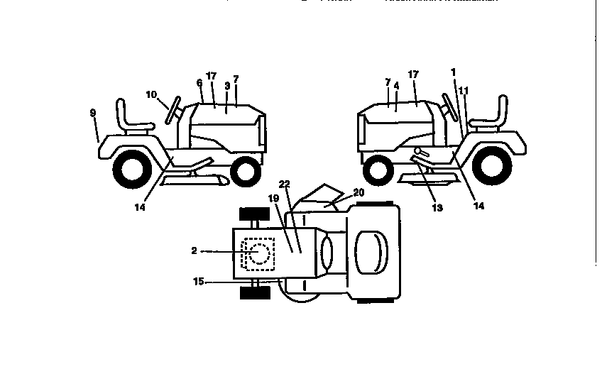 Craftsman 917258260 decals diagram