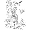 Craftsman 917258160 mower deck diagram