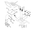 Craftsman 917258160 seat assembly diagram
