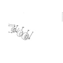 Craftsman 917258160 wheels and tires diagram