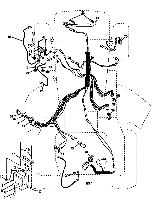 Craftsman 917258170 electrical diagram