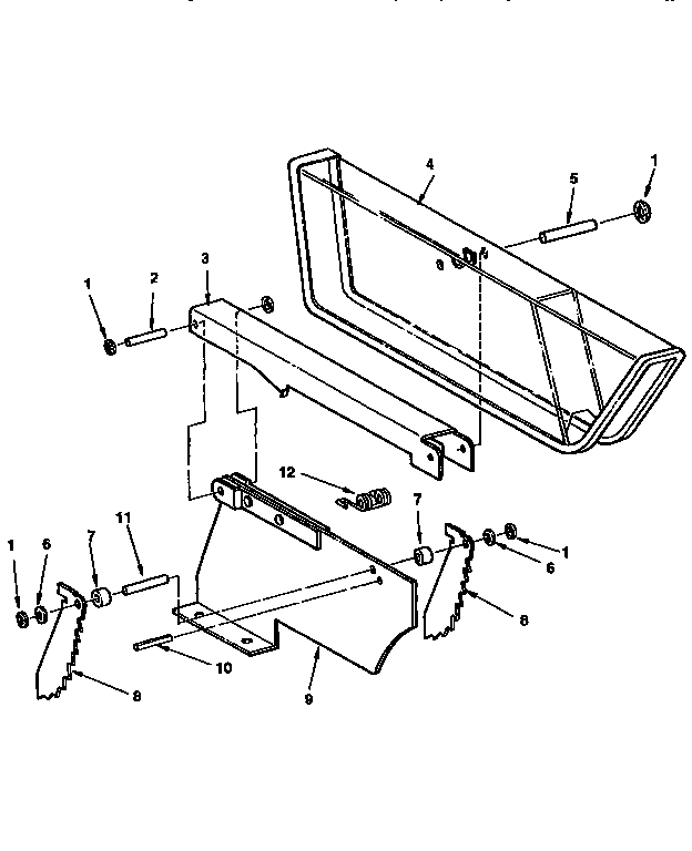 Craftsman 113299410 guard assembly diagram