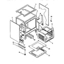 KitchenAid KGRT507BAL2 oven chassis diagram